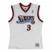 Баскетбольная футболка Mitchell & Ness Philadelphia 76ers 2005-06 Nº3 Allen Iverson Белый