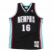 Μπλουζάκι μπάσκετ Mitchell & Ness Memphis Grizzlies 2001-02 Nº16 Pau Gasol Μαύρο