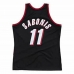 Basketbal T-shirt Mitchell & Ness Portland Trail Blazers 1999-2000 Nº11 Arvydas Sabonis Zwart