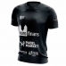 Maglia a Maniche Corte per Bambini Bullpadel Odeon Paquito Navarro Nero