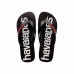 Tongs pour Femmes Havaianas Logomania  Noir