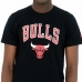 Basketbalové tričko New Era Team Logo Chicago Bulls Čierna