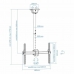 TV Ceiling Support TooQ LPCE1170TSLI-B 37-70