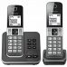 Langaton puhelin Panasonic KX-TGD322 Valkoinen Musta Musta/Harmaa