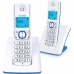 Telefone Fixo Alcatel F530 Duo Azul Azul/Branco