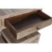 Console Home ESPRIT Teakboom Gerecycleerd Hout 121 x 35 x 88 cm (3 Onderdelen)