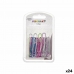 Clips Multicolor Metal (24 Unidades) Grande