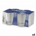 Glazenset Strepen Transparant Glas 360 ml (6 Stuks)