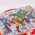 Papíráru-készlet Marvel Aktatáska Piros