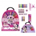 Schrijfset Minnie Mouse Briefcase Roze