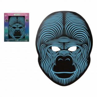 Bigbuy Carnevale - Maschera Gorilla LED Bigbuy C…