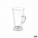 Copo Cafe Latte Transparente Vidro 280 ml (24 Unidades)