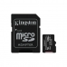 Tarjeta de Memoria Micro SD con Adaptador Kingston Canvas Select Plus 128 GB