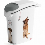 Bote de comida para mascotas Curver 794095 Blanco 35 L 12 kg