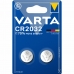 Lithium knapcellebatterier Varta CR 2032 230 mAh 3 V (2 enheder)