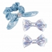 Clips para Pelo Disney Princess   Azul Frozen Lazo Set