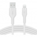 USB til Lightning-kabel Belkin CAA008BT2MWH 2 m Hvid