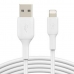 Kabel USB naar Lightning Belkin CAA001BT0MWH Wit 15 cm