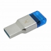 Kaartlezer Kingston FCR-ML3C Zilverkleurig Blauw