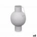 Vaso Sfera Grigio Acciaio 15 x 23 x 13 cm (6 Unità)