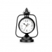 Table clock Lamp Black Metal 17 x 25 x 11,3 cm (4 Units)