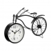 Horloge de table Bicyclette Noir Métal 36 x 22 x 7 cm (4 Unités)