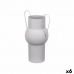 Vaso Cinzento Aço 22 x 32 x 14 cm (6 Unidades)