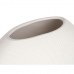 Vase Circular White Ceramic 40 x 34,5 x 16 cm (2 Units)