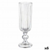 Champagneglas Ränder Transparent Glas 160 ml (6 antal)