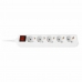 Regleta Enchufes 5 Tomas con Interruptor Ewent EW3916 Schuko (1,5 m)