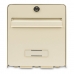 Brievenbus Burg-Wachter   Beige Gegalvaniseerd staal 36,5 x 28 x 31 cm