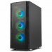 ATX Semi-toren doos Nox Hummer Horus Zwart E-ATX