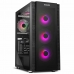 ATX Semi-toren doos Nox Hummer Horus Zwart E-ATX