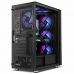 ATX Semi-toren doos Nox Hummer Horus Zwart E-ATX