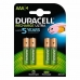 Atkārtoti Uzlādējamas Baterijas DURACELL StayCharged AAA (4pcs) HR03 AAA 1,2 V AAA