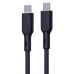 Kabel USB-C naar USB-C Aukey CB-SCC101 Zwart 1 m