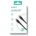 USB-C till USB-C Kabel Aukey CB-SCC101 Svart 1 m