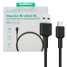 Кабел USB към Lightning Aukey CB-CD30 Черен 90 cm