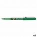 Bolígrafo Roller Pilot V Ball 0,7 mm Verde (12 Unidades)