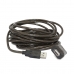 Cabo Alargador USB GEMBIRD USB A/USB A M/F 5m Preto 5 m