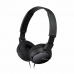 Casque Écouteur Pliable Sony MDRZX110B Noir Externe supra-aural Avec câble