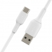 Kabel USB A na USB C Belkin CAB001BT3MWH Biały 3 m