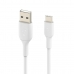 Kabel USB A na USB C Belkin CAB001BT3MWH Bílý 3 m