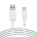 Kabel USB A na USB C Belkin CAB001BT3MWH Bílý 3 m