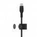 Kabel USB-C till Lightning Belkin CAA011BT2MBK Svart 2 m