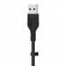 Kabel USB-C do USB Belkin BOOST↑CHARGE Flex Czarny 3 m (1 Sztuk)