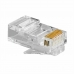 Connettore RJ45 Categoria 5 UTP GEMBIRD PLUG3UP6/100 Nero Trasparente 100 uds 100 Unità