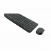 Kлаиатура с безжична мишка Logitech 920-007919 Черен Сив испански Испанска Qwerty QWERTY