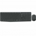 Ασύρματο Πληκτρολόγιο και Ποντίκι Logitech 920-007919 Μαύρο Γκρι Ισπανικά Πληκτρολόγιο Qwerty QWERTY