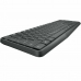 Kлаиатура с безжична мишка Logitech 920-007919 Черен Сив испански Испанска Qwerty QWERTY